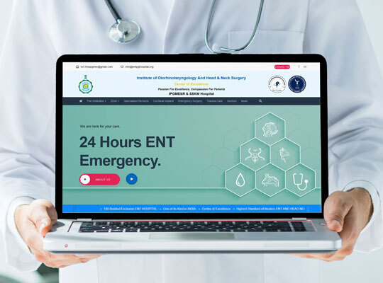 ENTPG Hospital | Website for SSKM IPGMER Hospital | TechScooper